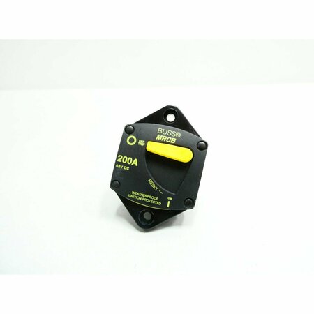 EATON BUSSMANN MARINE-RATED 200A AMP 48V-DC MINIATURE CIRCUIT BREAKER 187200P-03-1